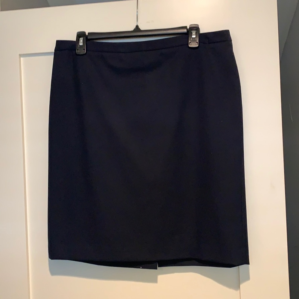 LOFT Navy Dress Skirt